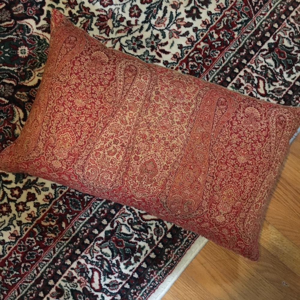 Pottery barn lumbar pillow